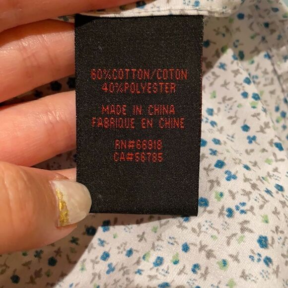 Swiss Cross Button Down Shirt - Picture 7 of 7